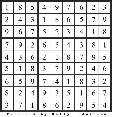 Daily Sudoku