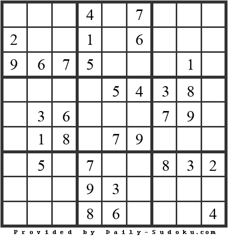 Daily Sudoku