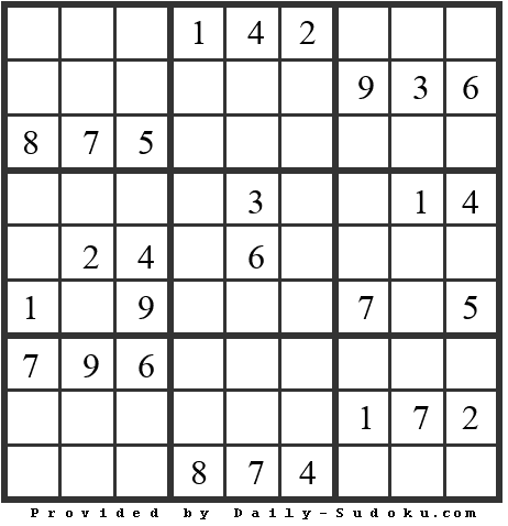 Daily Sudoku