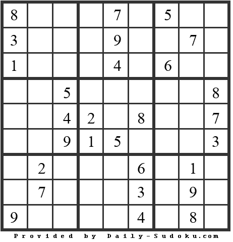 Daily Sudoku