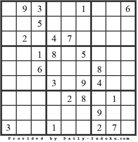Daily Sudoku