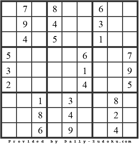Daily Sudoku
