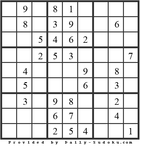 Daily Sudoku