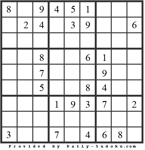Daily Sudoku