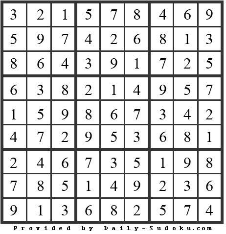Daily Sudoku