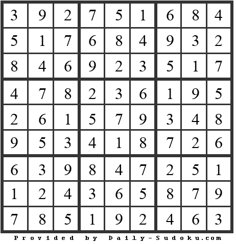 Daily Sudoku
