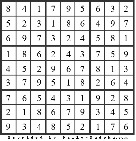 Daily Sudoku