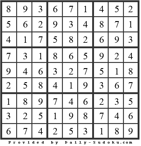Daily Sudoku