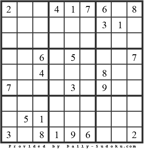 Daily Sudoku