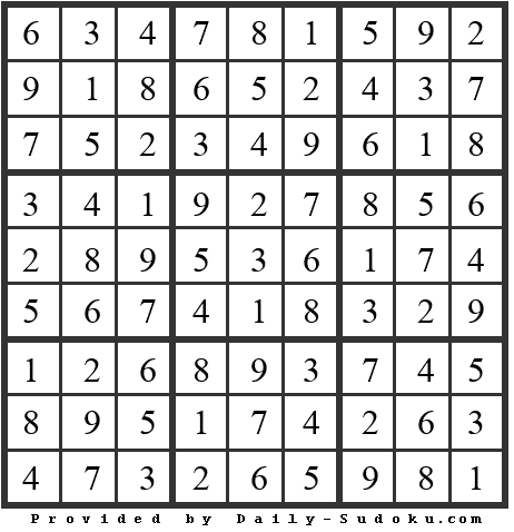 Daily Sudoku