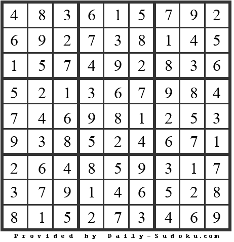 Daily Sudoku