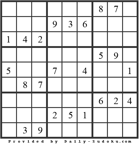 Daily Sudoku