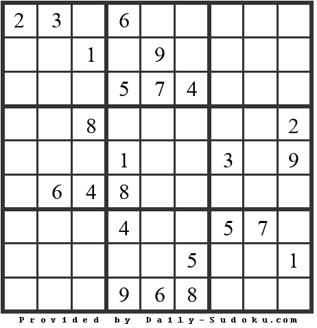 Daily Sudoku
