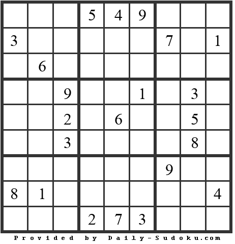 Daily Sudoku