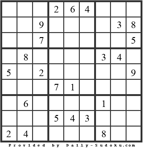 Daily Sudoku