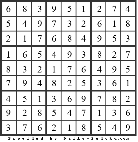 Daily Sudoku