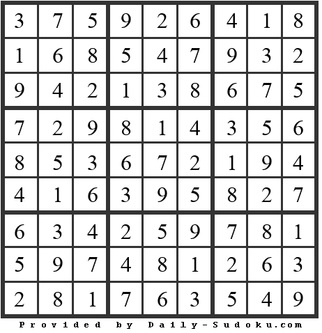 Daily Sudoku