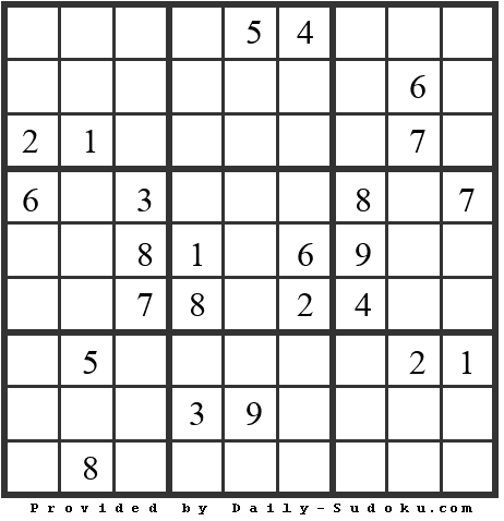 Daily Sudoku