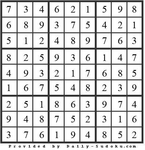 Daily Sudoku