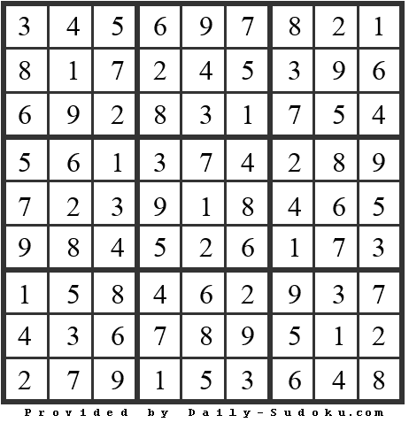 Daily Sudoku