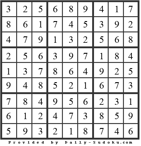 Daily Sudoku