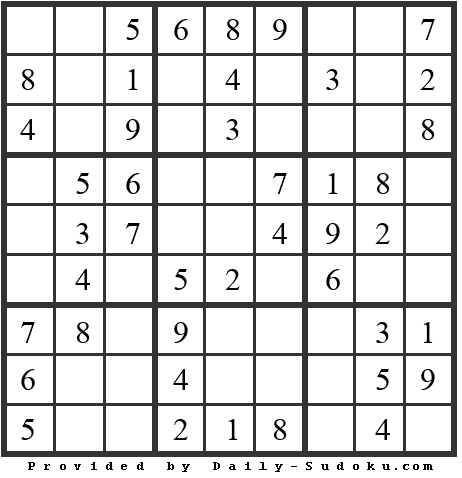 Daily Sudoku