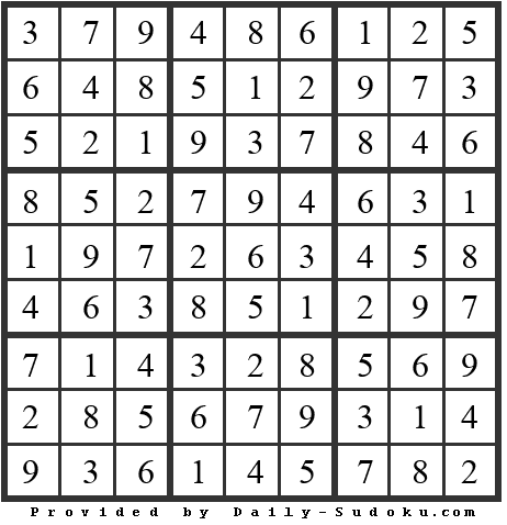 Daily Sudoku