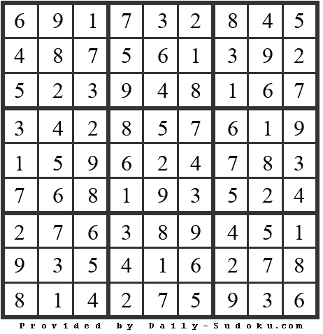 Daily Sudoku
