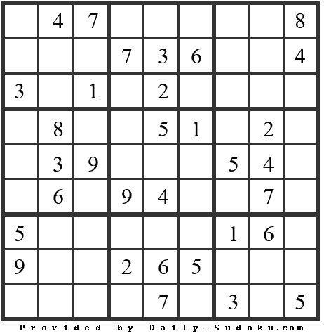 Daily Sudoku
