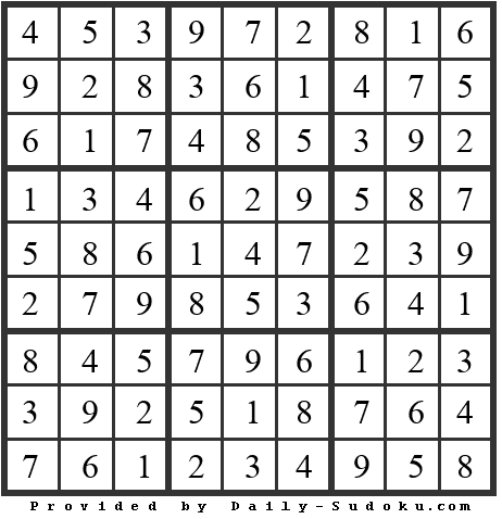 Daily Sudoku