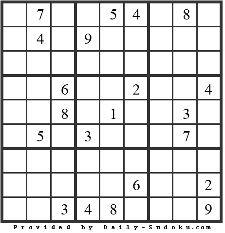 Daily Sudoku