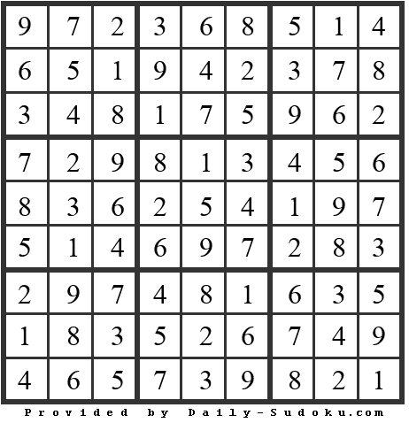 Daily Sudoku