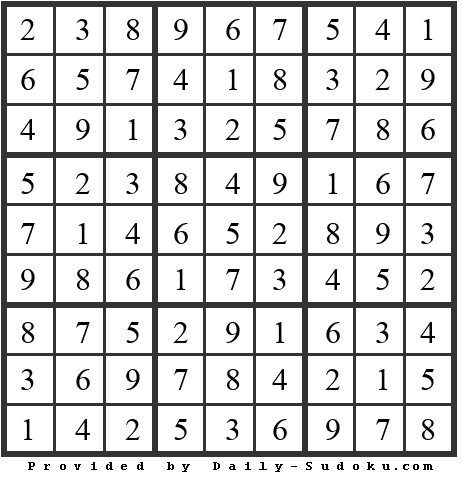 Daily Sudoku
