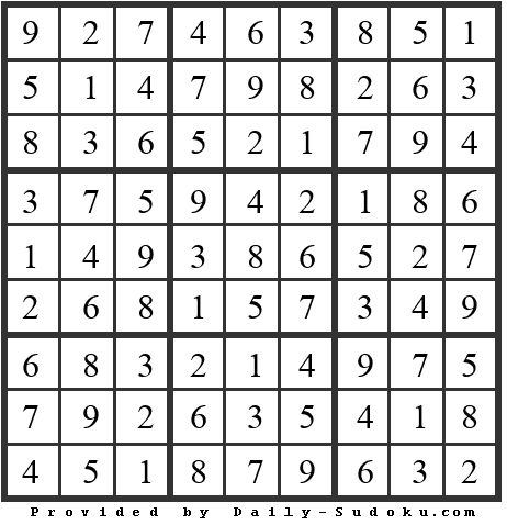 Daily Sudoku