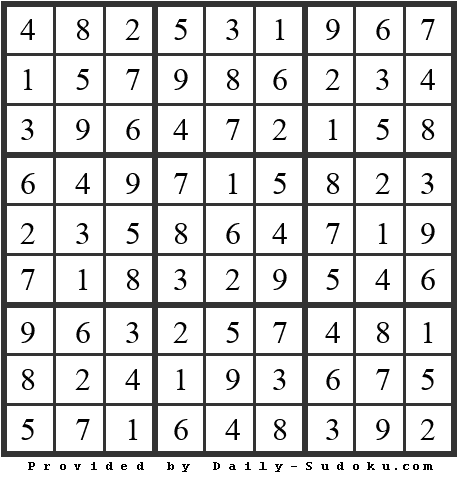 Daily Sudoku