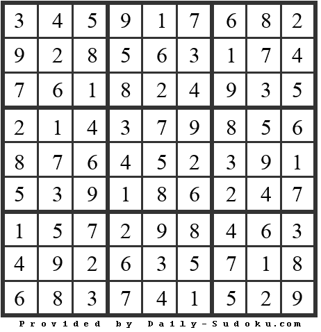 Daily Sudoku