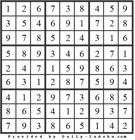 Daily Sudoku