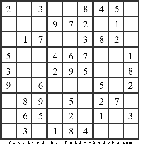 Daily Sudoku