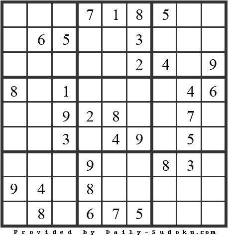 Daily Sudoku