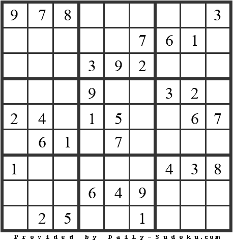 Daily Sudoku