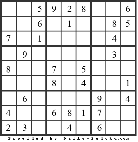 Daily Sudoku