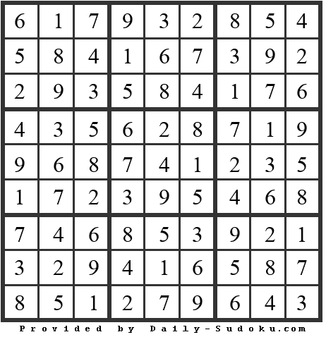 Daily Sudoku