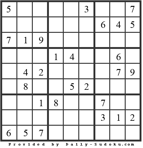 Daily Sudoku