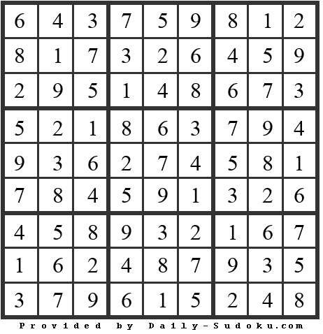 Daily Sudoku