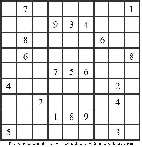 Daily Sudoku