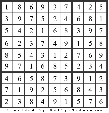 Daily Sudoku