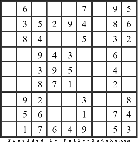 Daily Sudoku