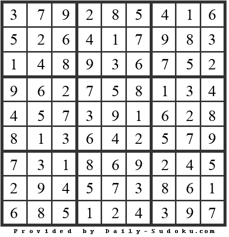 Daily Sudoku