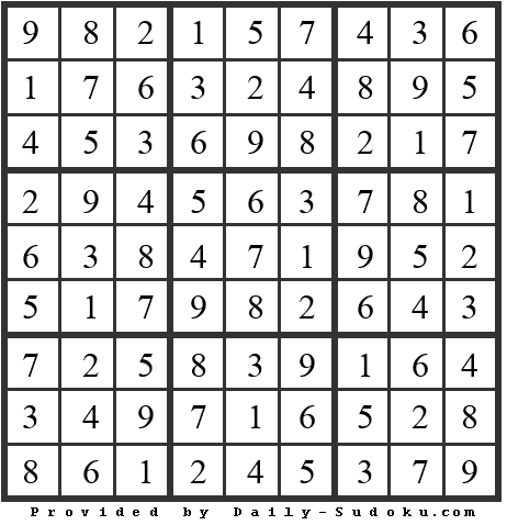 Daily Sudoku