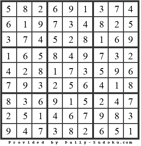 Daily Sudoku